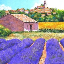 Схема вышивки «ПЕЙЗАЖ»