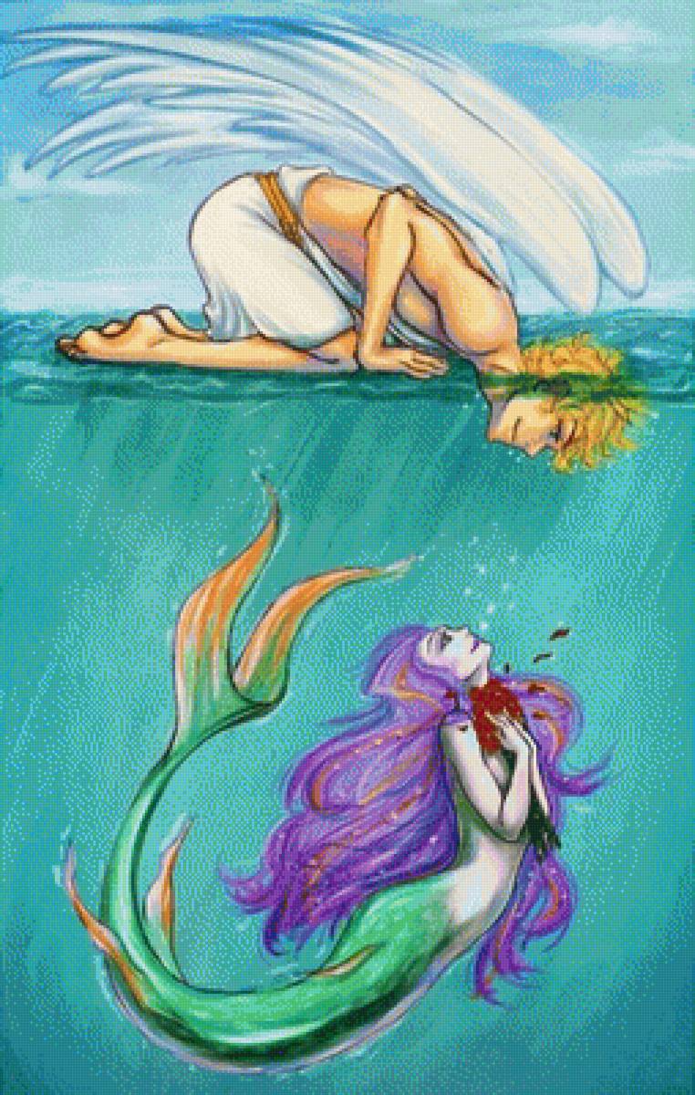 Angel e sirena - fantasy - предпросмотр