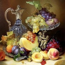 Схема вышивки «НАТЮРМОРТ ДЛЯ КУХНИ»