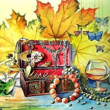 Схема вышивки «акварель»