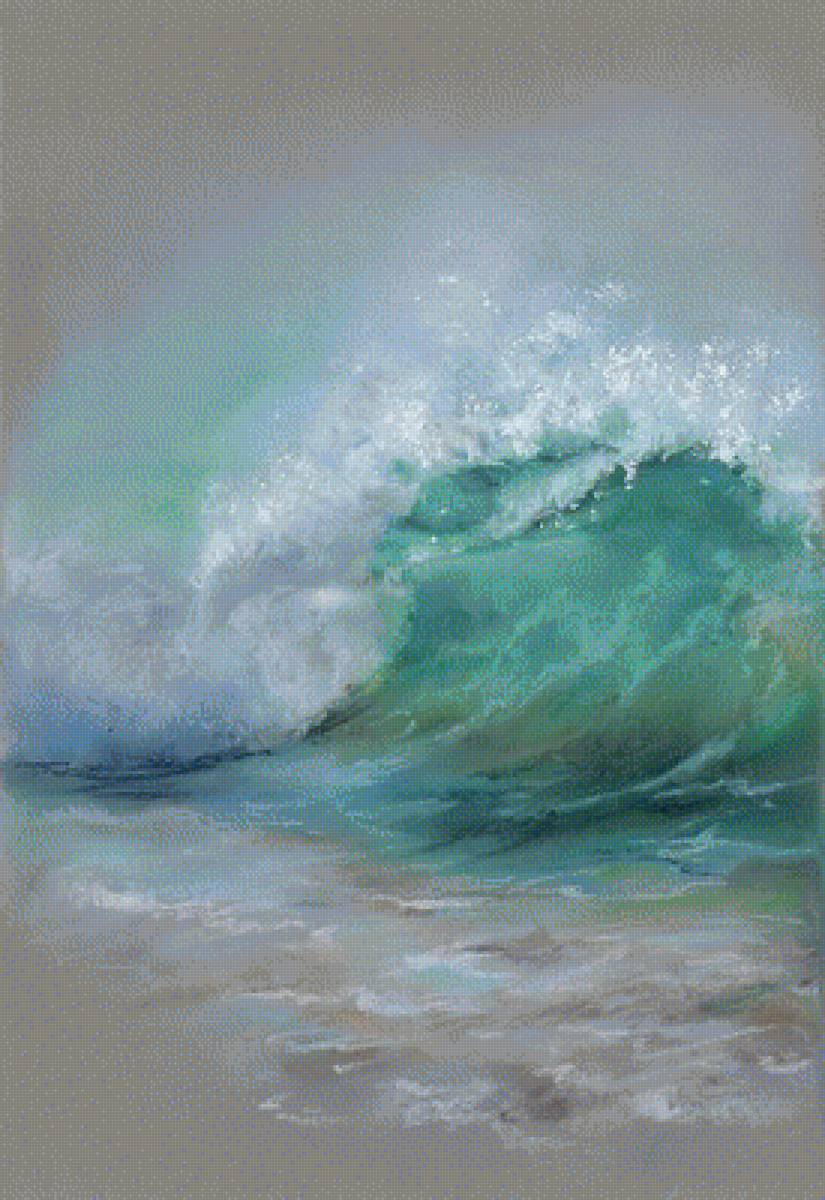 ВОЛНА - пейзаж, волна, вода - предпросмотр