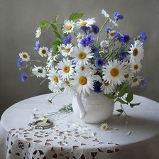 Схема вышивки «РОМАШКИ»