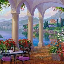 Схема вышивки «Terrazza»