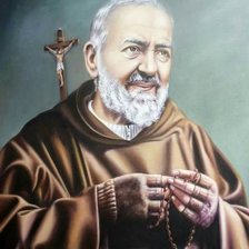 Схема вышивки «padre pio»