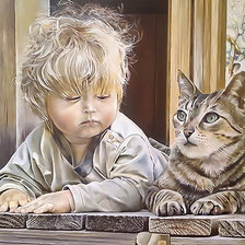 Схема вышивки «Серия "Детвора со двора"»