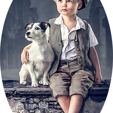 Схема вышивки «Серия "Детвора со двора"»