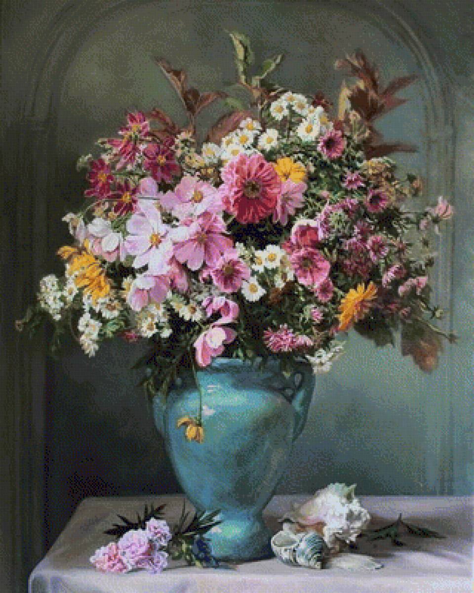 БУКЕТ ЦВЕТОВ - букет цветов, осение цветы - предпросмотр