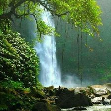 Схема вышивки «ВОДОПАД»