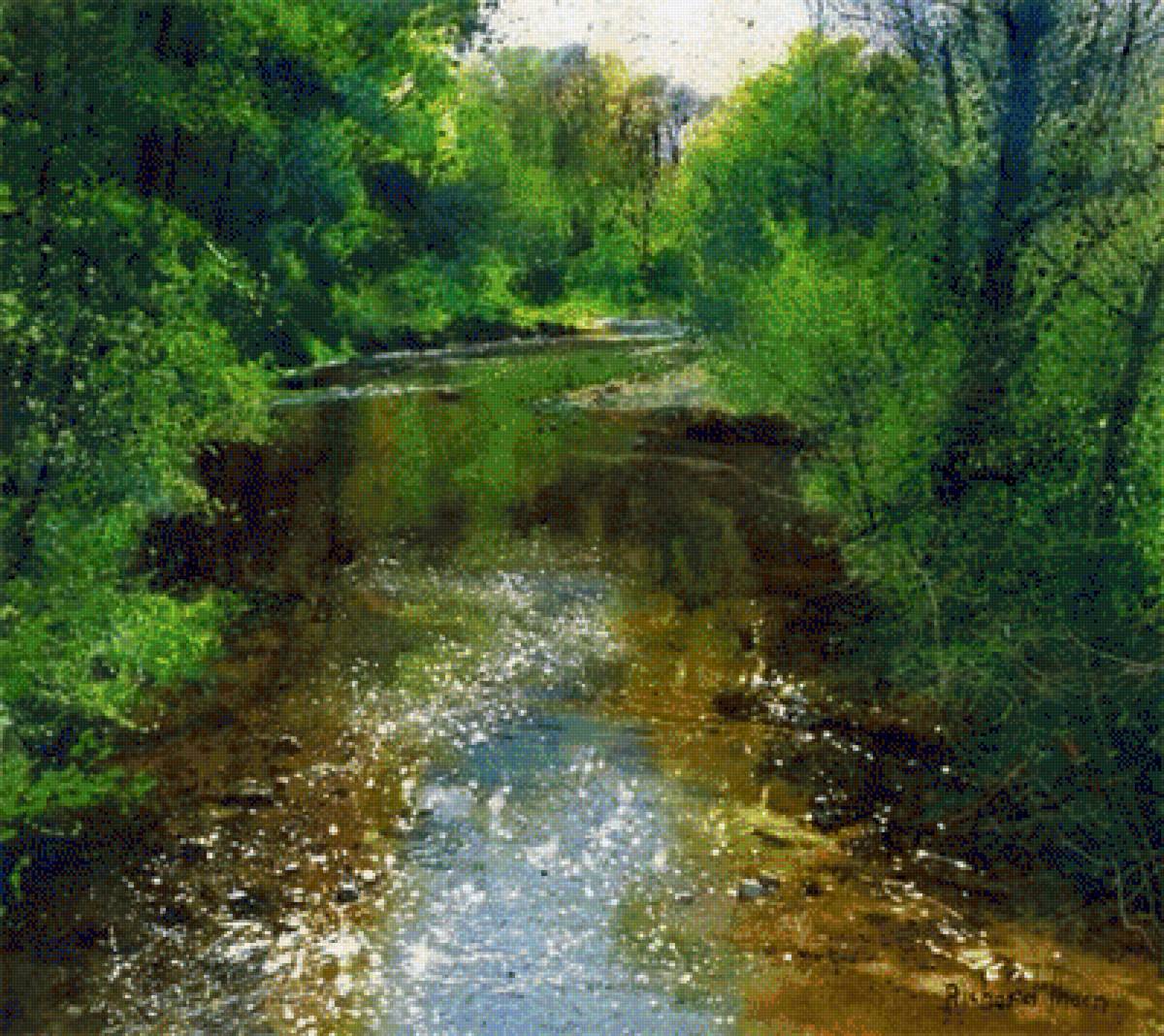 ПЕЙЗАЖ - пейзаж, by richard thorn, вода - предпросмотр