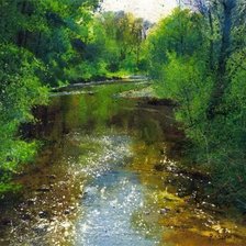 Схема вышивки «ПЕЙЗАЖ»