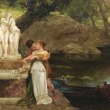 Схема вышивки «ПОЦЕЛУЙ»