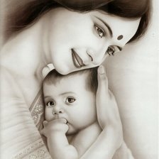 Схема вышивки «family»