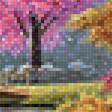 Предпросмотр схемы вышивки «Пейзаж» (№1920077)