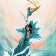 Схема вышивки «Аанг»