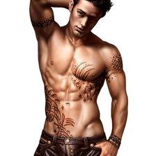 Схема вышивки «boy ragazzo»