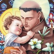 Схема вышивки «santo antonio»