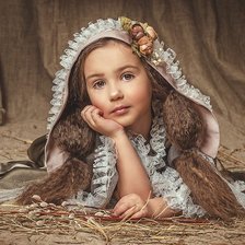 Схема вышивки «Девочка»