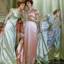 Схема вышивки «подружки»