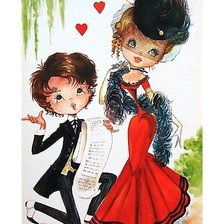 Схема вышивки «Романтика»