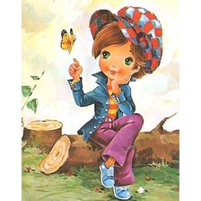 Схема вышивки «Детская»