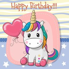 Схема вышивки «единорог»