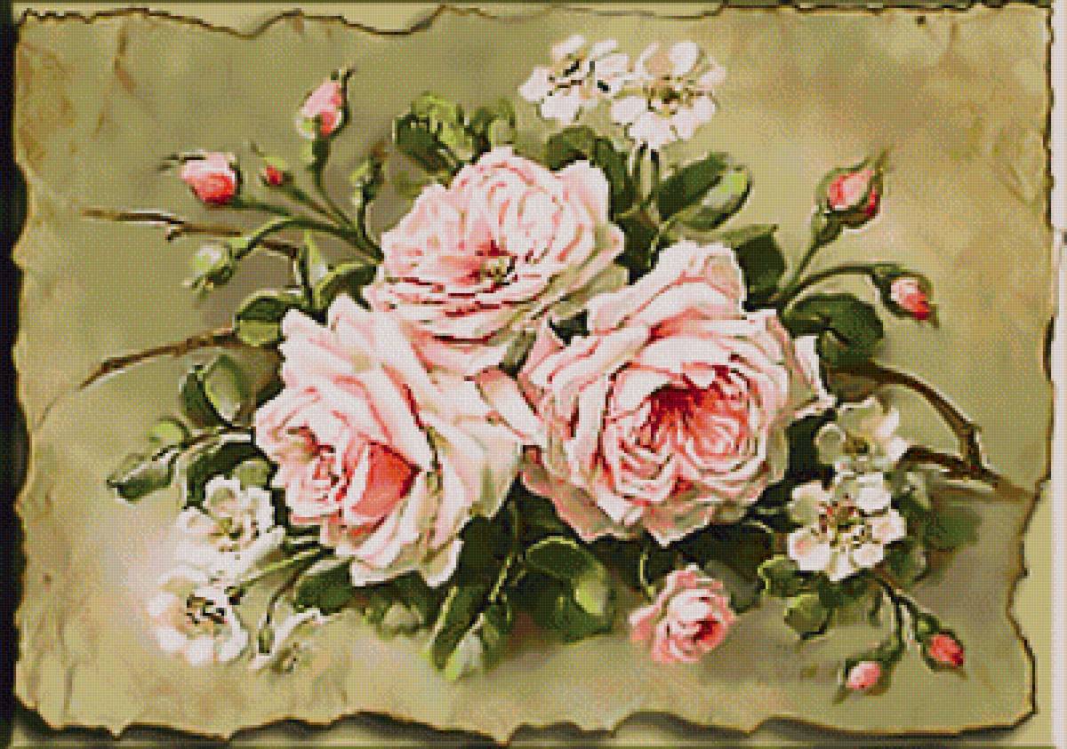 Картина. Розы. - картина. розы. - предпросмотр