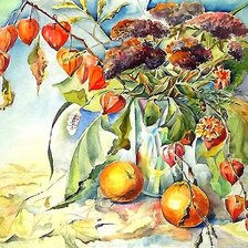 Схема вышивки «акварель»