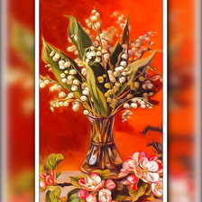 Схема вышивки «Ландыши2»