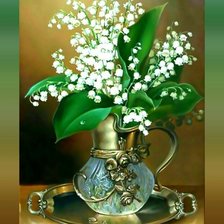 Схема вышивки «Ландыши3»