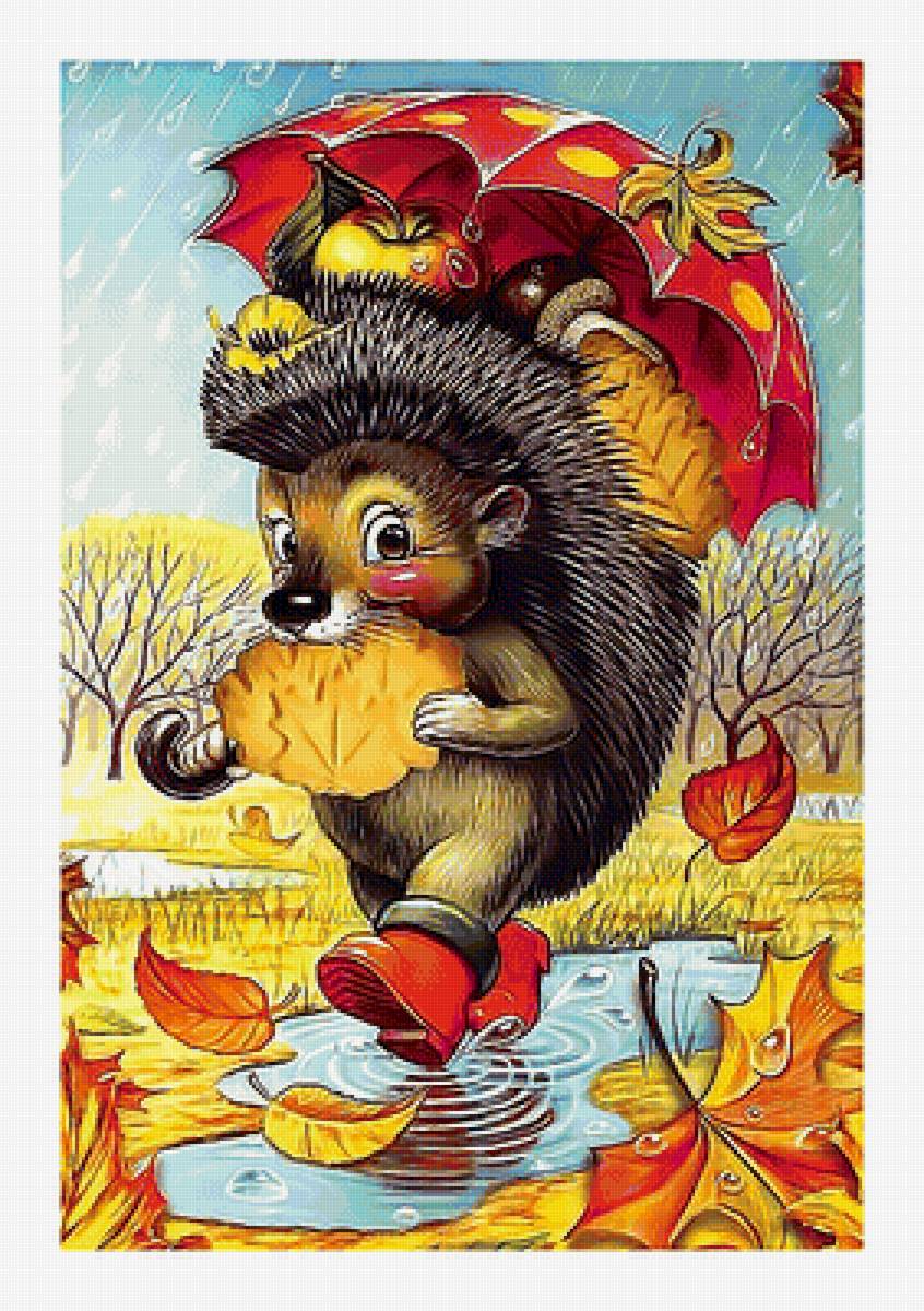 Серия "Детская". Ежик - детская, ежик - предпросмотр