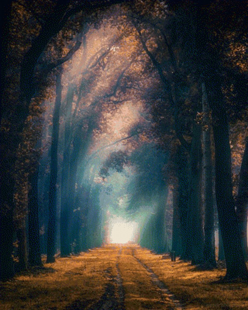 Дорога - природа, пейзаж - предпросмотр