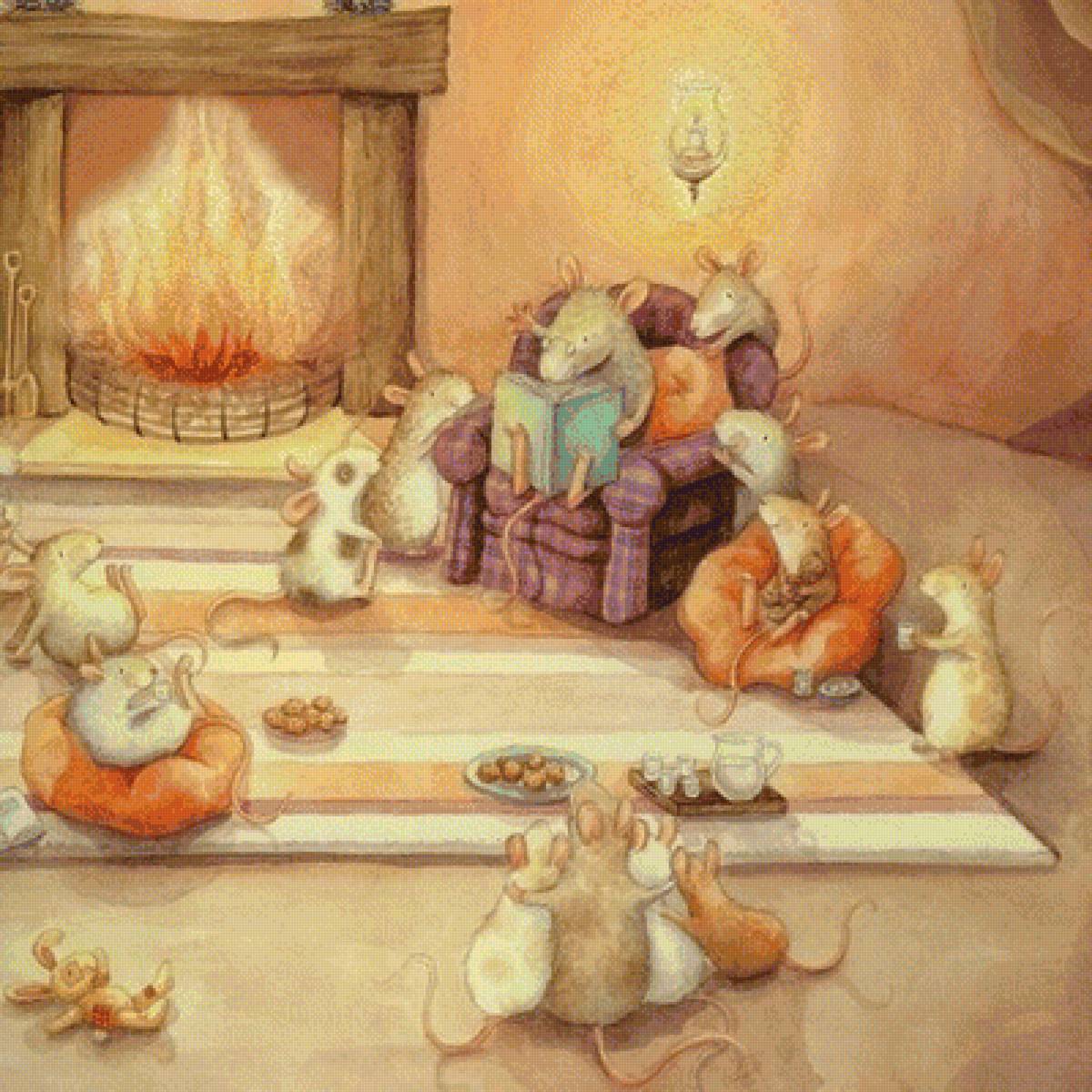 Сказка на ночь - детское, рисунки - предпросмотр