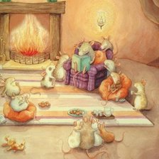 Схема вышивки «Сказка на ночь»