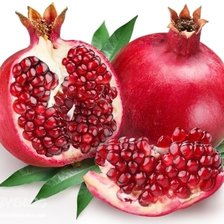 Схема вышивки «Лопнувший гранат»