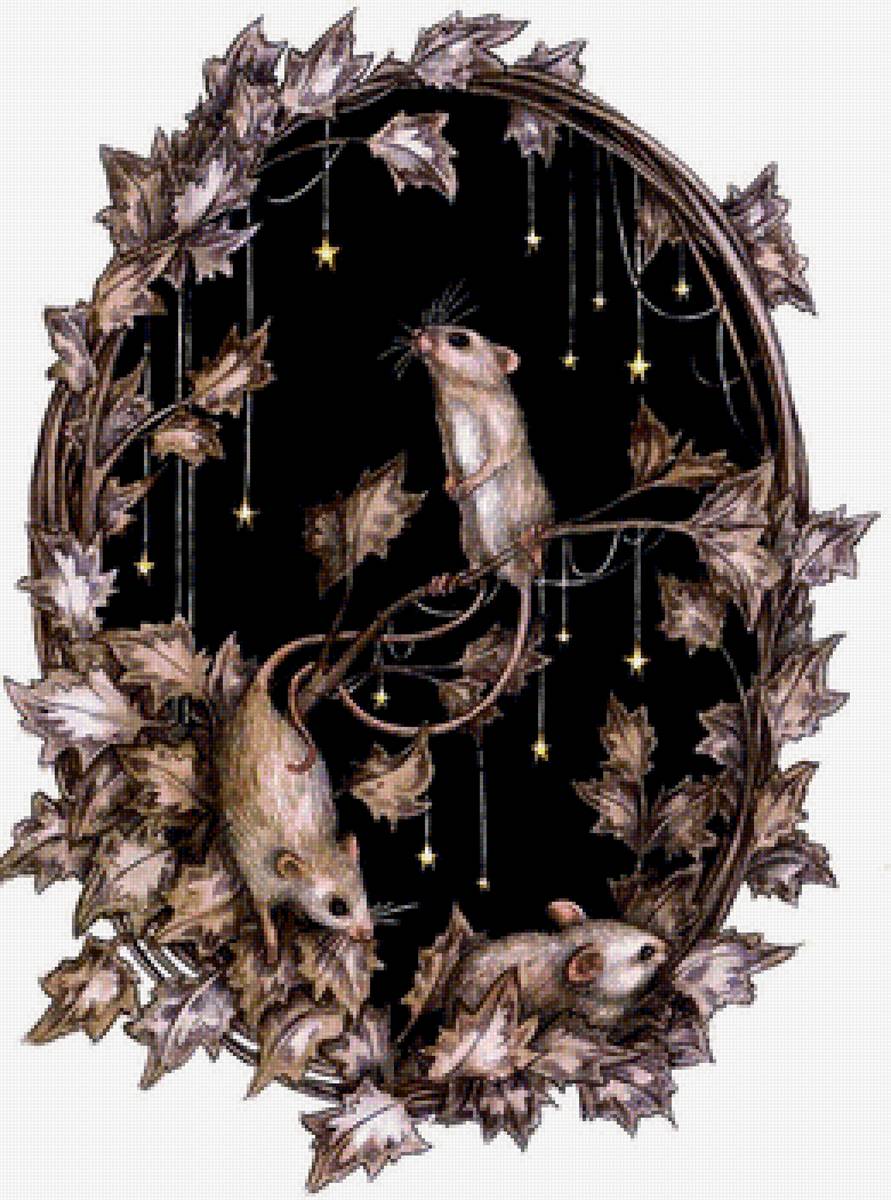 Сказочные иллюстрации Adam Oehlers - мыши - предпросмотр