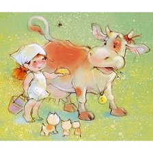 Схема вышивки «Детская»