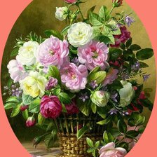 Схема вышивки «Букет цветов»