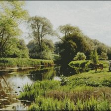 Схема вышивки «ПЕЙЗАЖ»