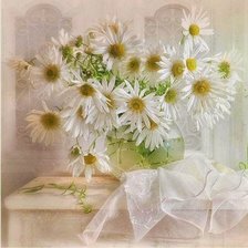 Схема вышивки «РОМАШКИ»