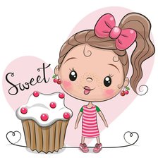 Схема вышивки «кексик»