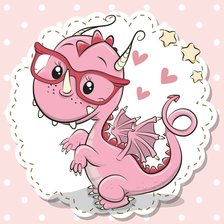 Схема вышивки «дракончик»