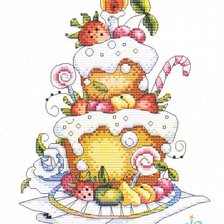 Схема вышивки «ТОРТ ФЕЯ»
