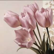 Схема вышивки «Тюльпаны»