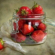 Схема вышивки «Клубничка»