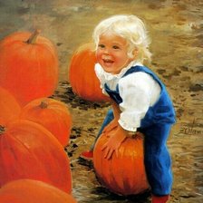 Мальчик с тыквой
