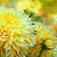 Схема вышивки «Цветы»