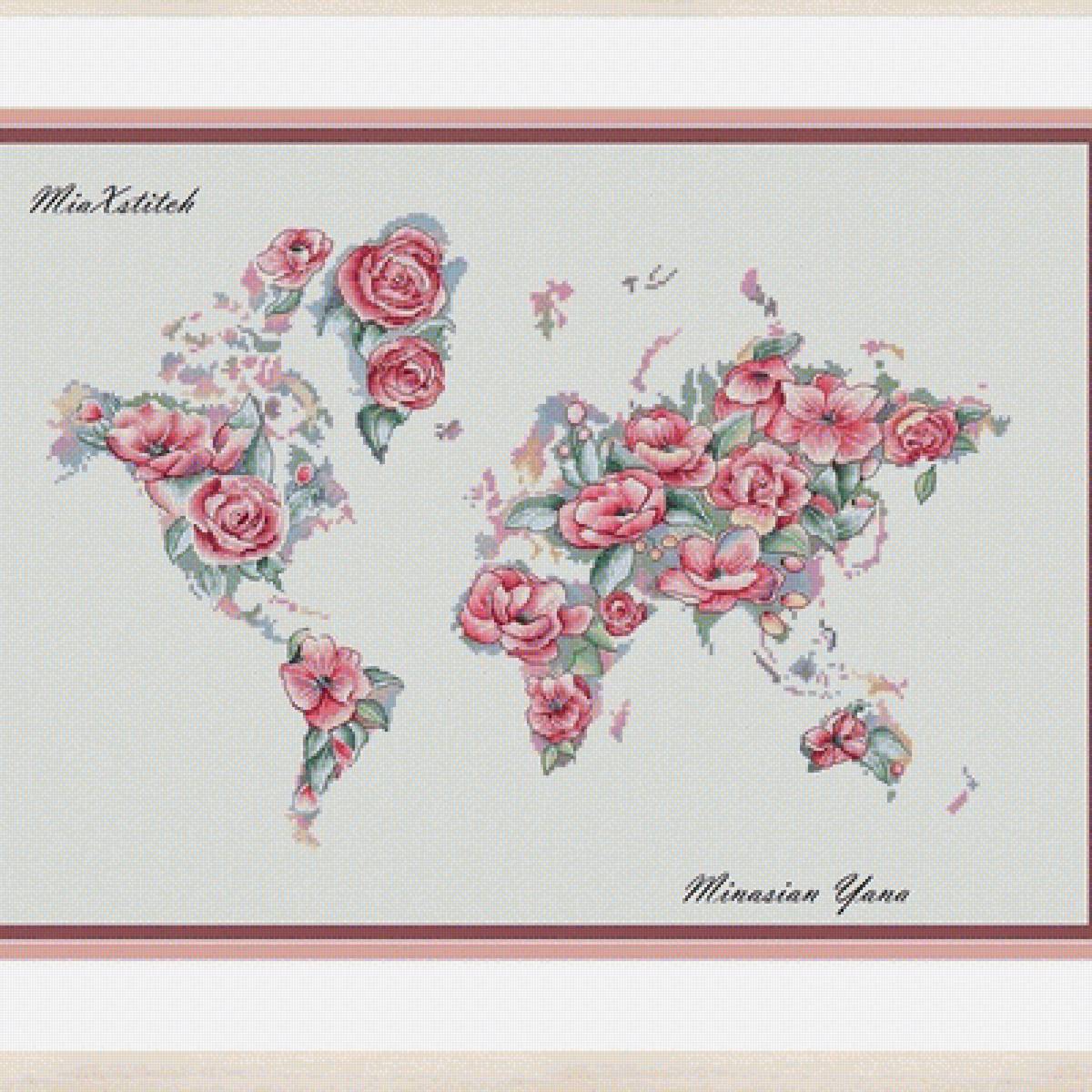 КАРТА МИРА.МИНАСЯН ЯНА - интерьер - предпросмотр