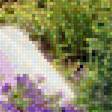 Предпросмотр схемы вышивки «Девочка в саду» (№1926591)