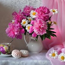 Схема вышивки «Цветы»