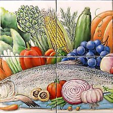 Схема вышивки «Имитация плитки.»